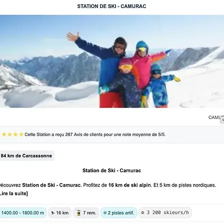 Bienvenue Chez Nous Casa de Férias *